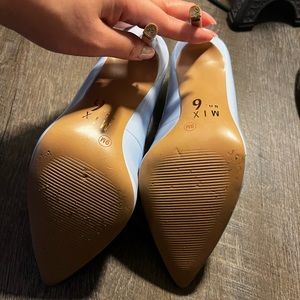 Mix 9 baby blue heels